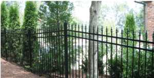 Ornamental iron fencing in Seattle